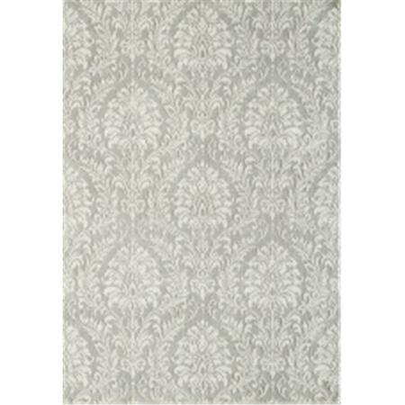 DYNAMIC RUGS Quartz Rugs, Light Grey - 6.7 x 9.6 in. QU71027020190